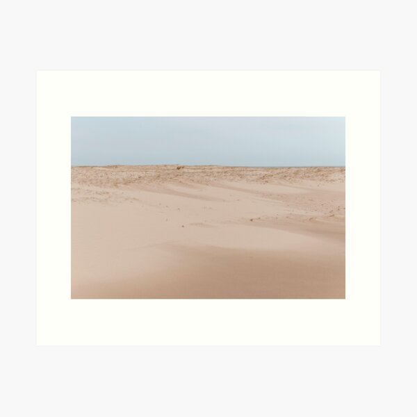 Dunes, Holkham Beach, Norfolk Art Print