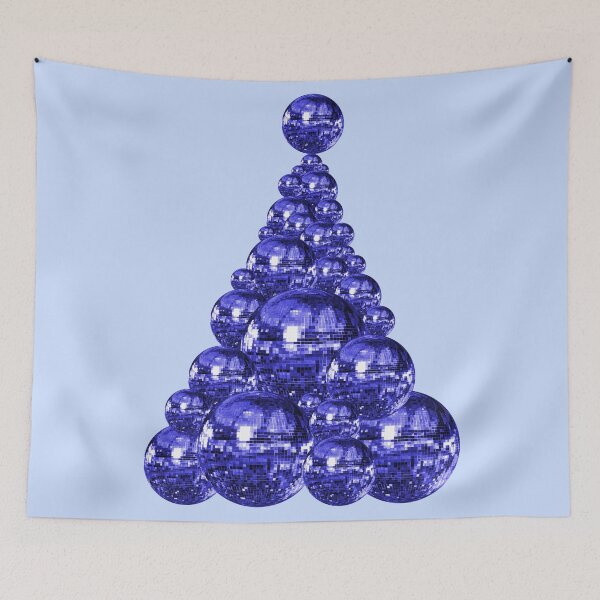 Item preview, 1970's Indigo Disco Christmas Tree designed and sold by Deborah Camp.