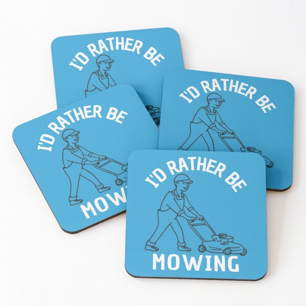 Item preview,  I'D RATHER BE MOWING designed and sold by Innovational.