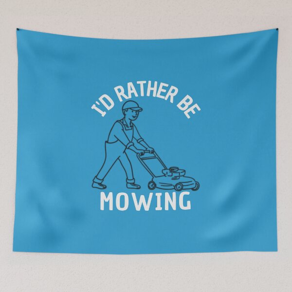 Item preview,  I'D RATHER BE MOWING designed and sold by Innovational.