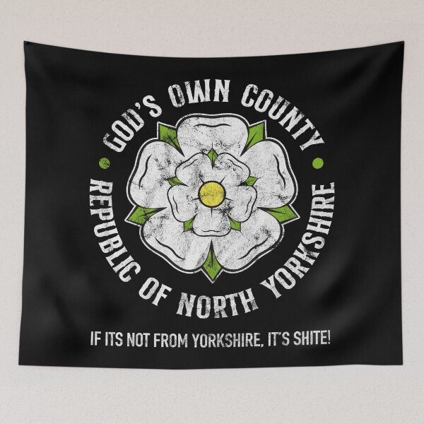 Item preview, Republic of North Yorkshire - Gods Own County - if its not from Yorkshire, its shite! designed and sold by peterpaz.