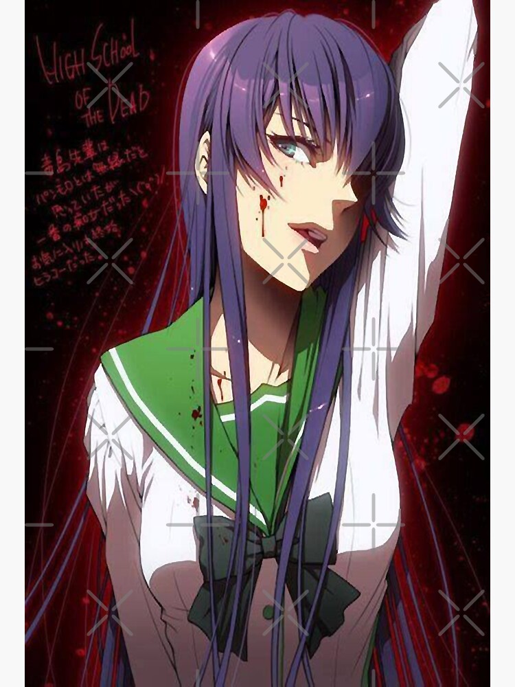 Music Retro Saeko Busujima - Highschool Of The Dead Gifts Music Fan Poster  for Sale by Savanahbrekke