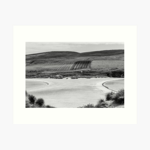 St Ninian's Isle beach, Shetland Art Print