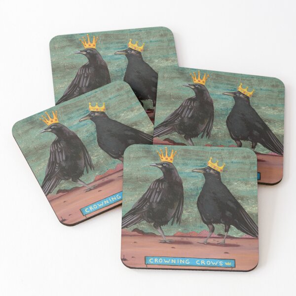 Item preview, Crowning Crows designed and sold by LeahSaulnier.