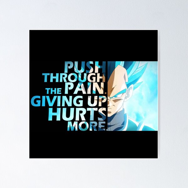 Item preview, Vegeta Quote designed and sold by Chris Mpasirogloy.