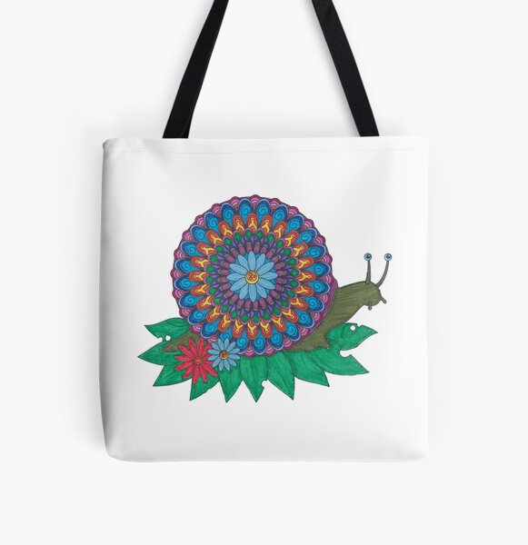 Snail Art Ideas Tote Bags for Sale Redbubble pic