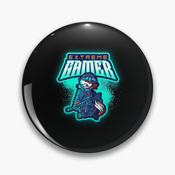 Item preview, Extreme Gamer with Elite Force Fox designed and sold by PRIVARSHU.