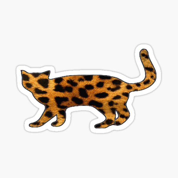 Item preview, Leopard Print Cat designed and sold by Katherine Cardone.