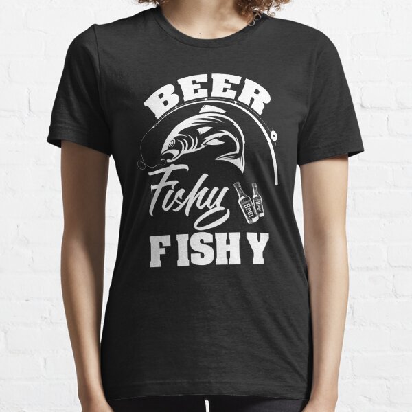 Beer Fishy Fishy Round Neck Beer and Fishy Unisex T-shirt Great Fishing  Gift for Men Graphic Tee for Him Gift Idea Fishing Shirts -  Canada