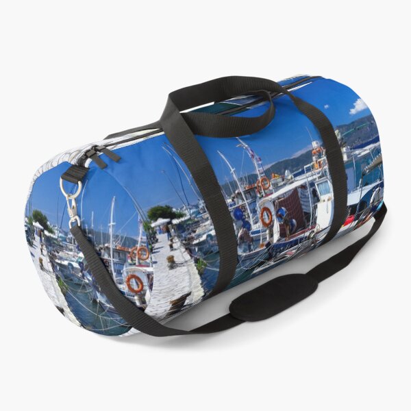 Item preview, Fishing boats of Corfu Town  designed and sold by hawkie.