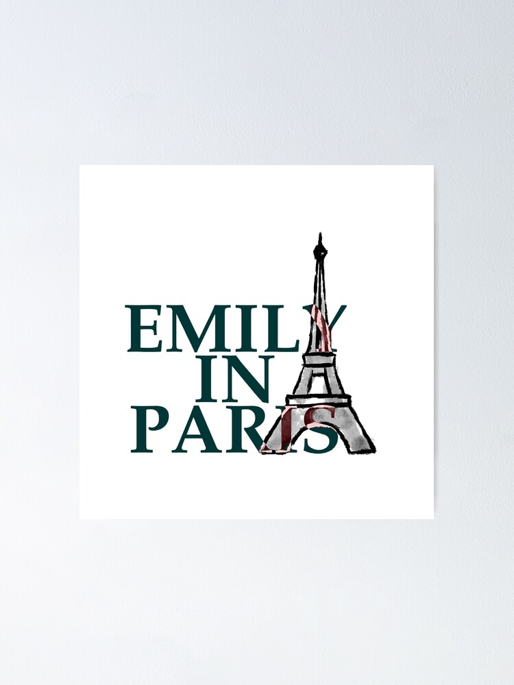"Emily in paris" Poster for Sale by DiorBrush | Redbubble