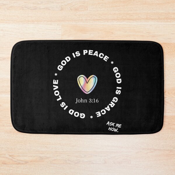Item preview, 7th Day Rest, GOD IS PEACE, GOD IS GRACE, GOD IS LOVE. designed and sold by 7thDayRest74.