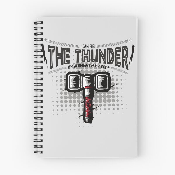 Item preview, I can feel  the thunder underneath my feet - funny quotes designed and sold by VichallanStudio.