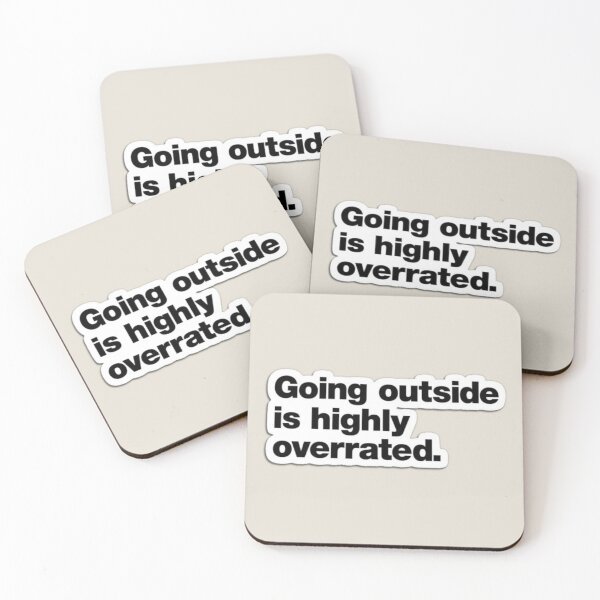 Item preview, Going Outside Is Highly Overrated designed and sold by Joseph Mizovic.