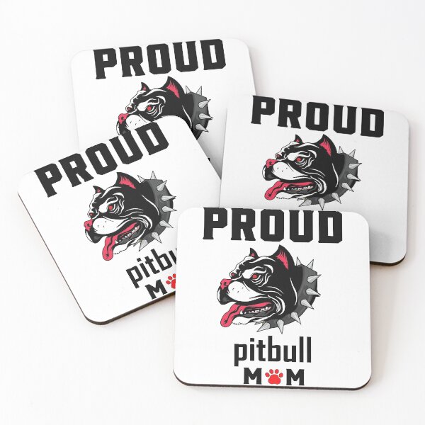 Item preview,  proud pitbull mom designed and sold by LouzaArte.