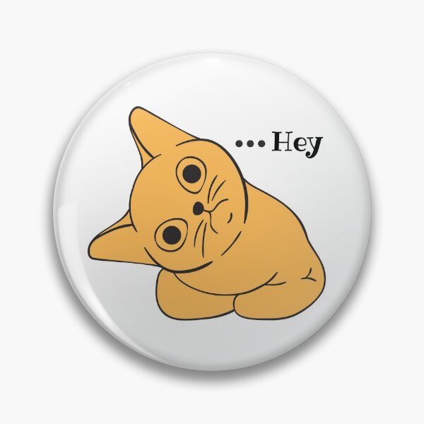 Item preview, Cat says Hey. designed and sold by MirartShop.