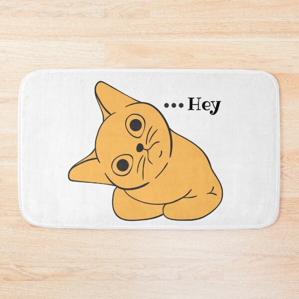 Item preview, Cat says Hey. designed and sold by MirartShop.
