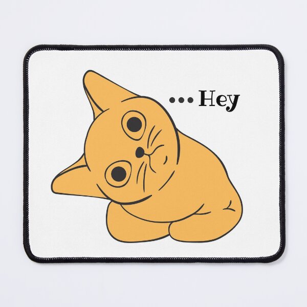 Item preview, Cat says Hey. designed and sold by MirartShop.