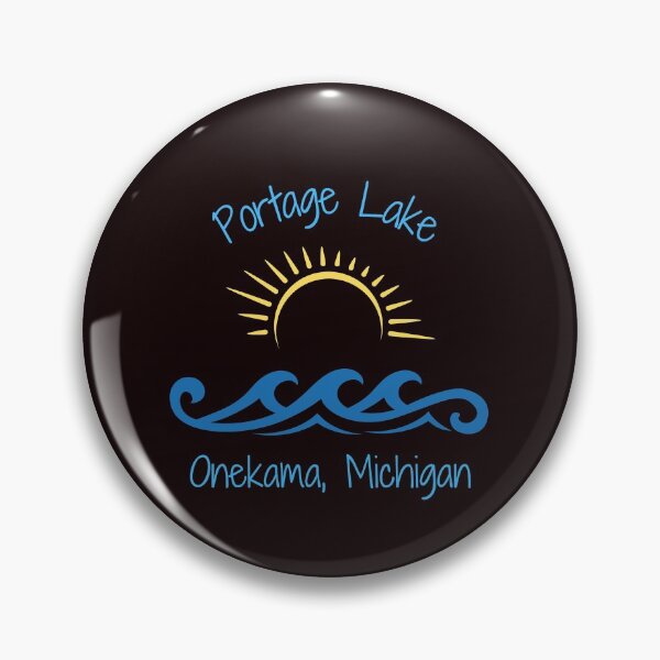 Item preview, Portage Lake, Michigan designed and sold by MightyKVentures.