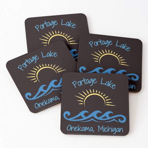 Item preview, Portage Lake, Michigan designed and sold by MightyKVentures.