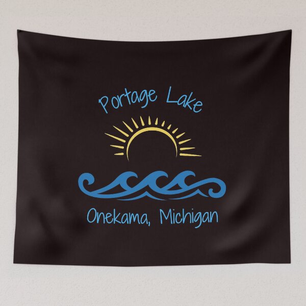 Item preview, Portage Lake, Michigan designed and sold by MightyKVentures.