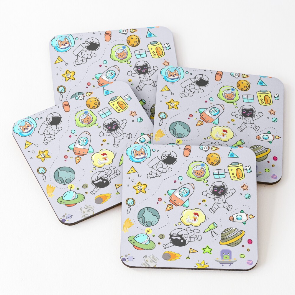 Item preview, Coasters (Set of 4) designed and sold by Psalm23Threads.