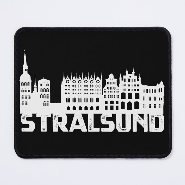 Item preview, Hanseatic City of Stralsund Silhouette Dark designed and sold by Raika-Kokuin.