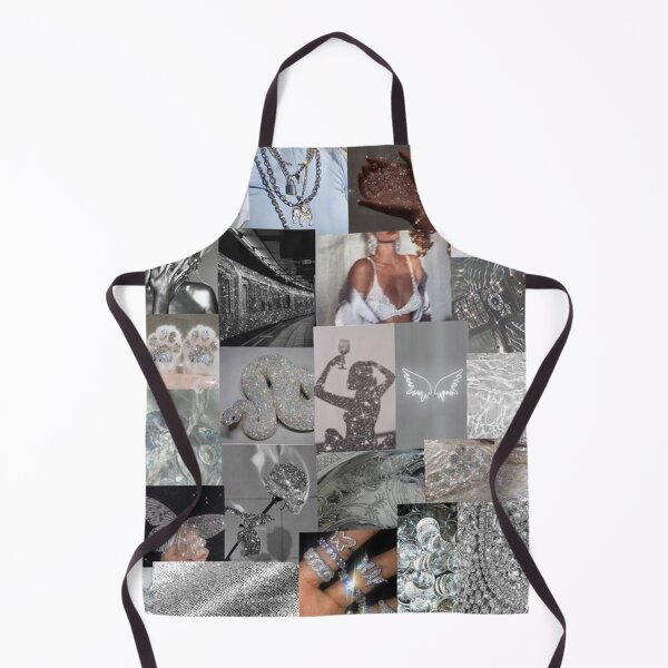Item preview, silver aesthetic collage designed and sold by Kerstinbeyer.