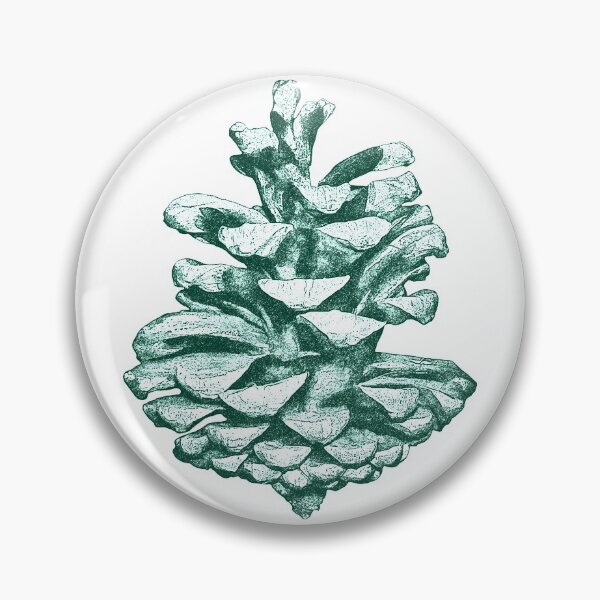 Item preview, Vintage pine cone green designed and sold by pallkris.
