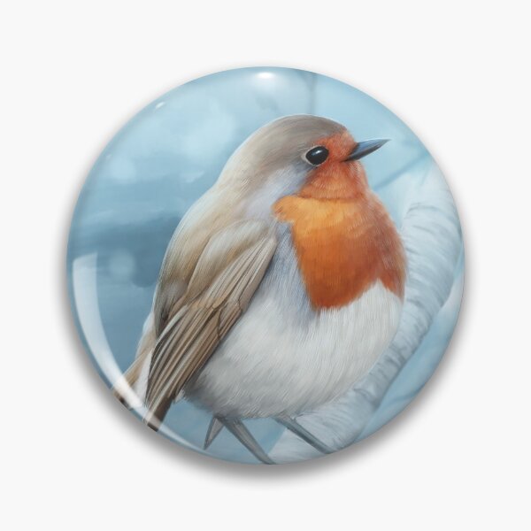 Item preview, Festive Robin designed and sold by Holmes-Ja.