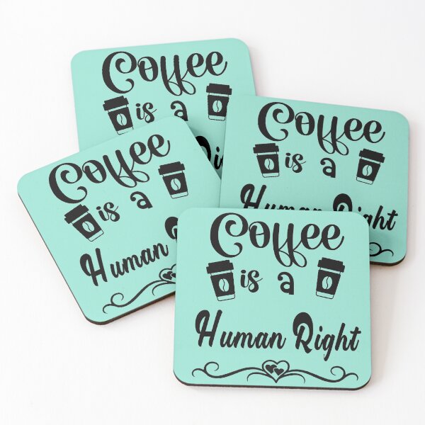 Item preview, Coffee Is A Human Right T-Shirt designed and sold by AM   Store.