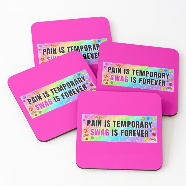 Item preview, Pain is Temporary Swag is Forever designed and sold by KatiaMart.