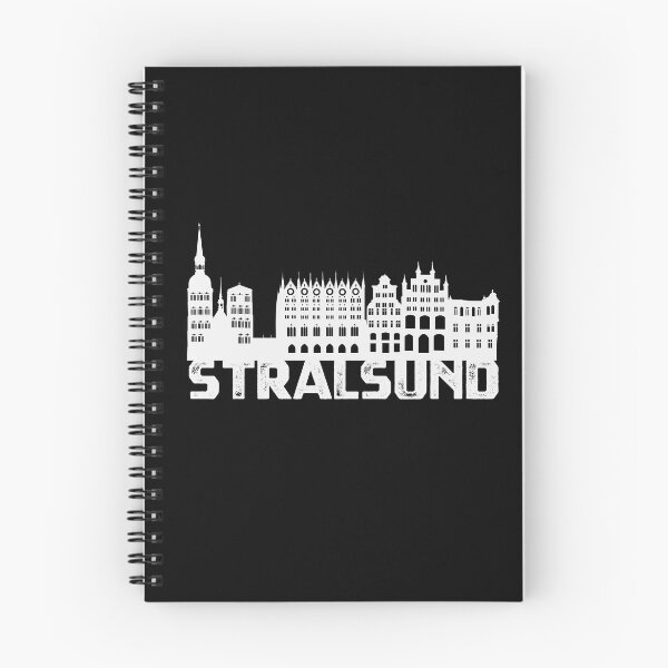 Item preview, Hanseatic City of Stralsund Silhouette Dark designed and sold by Raika-Kokuin.