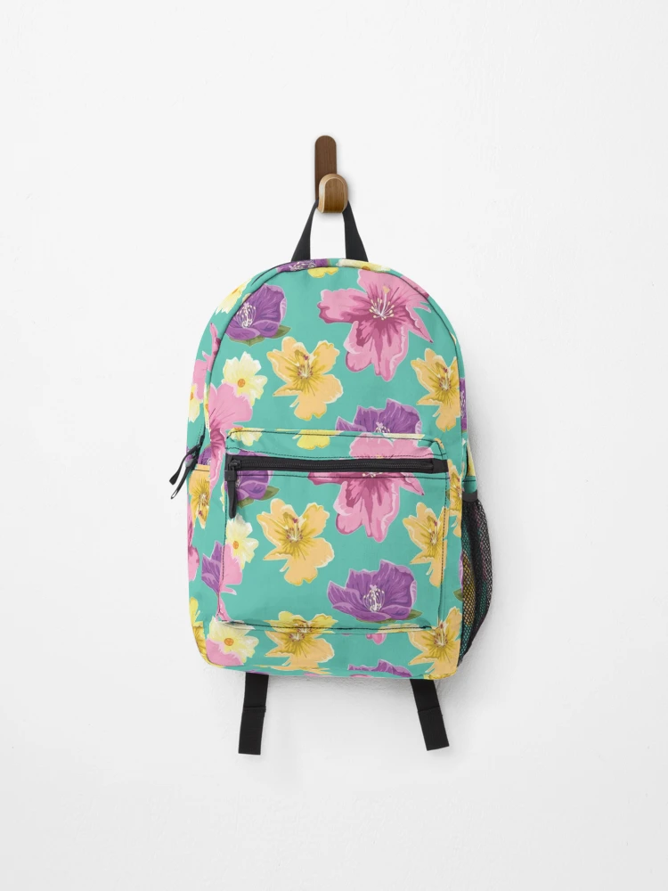Thumbnail 1 of 3, Backpack, Flower pattern designed and sold by Sadil.
