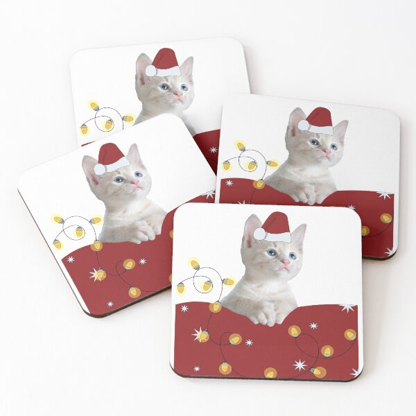 Item preview, A cat Christmas designed and sold by ParkByAnna.