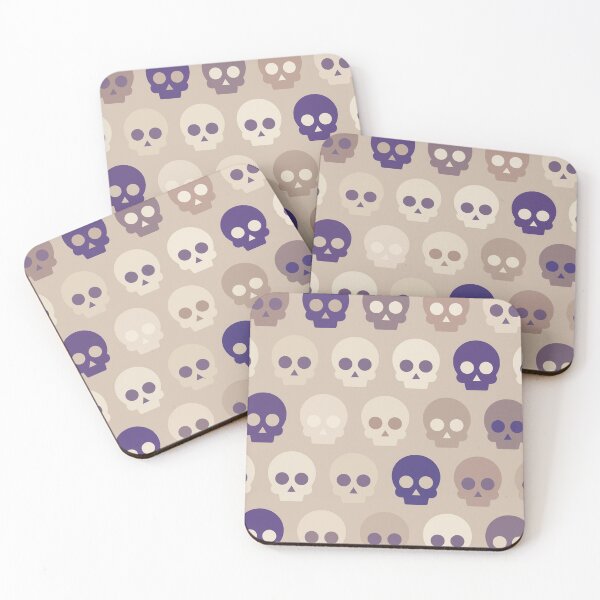 Item preview, Colorful Cute Skull Pattern designed and sold by Amir Faysal.