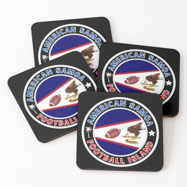 Item preview, American Samoa aka Football Island designed and sold by MojaveTradePost.