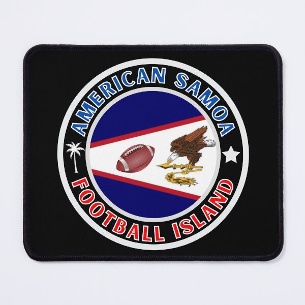 Item preview, American Samoa aka Football Island designed and sold by MojaveTradePost.
