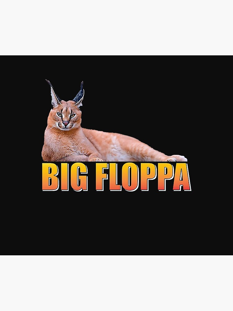 Big Floppa Meme Cat Caracal Cool Funny Cats Caracals Lover Unisex T-Shirt