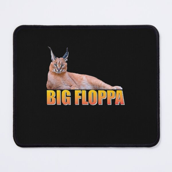 Funny Big Floppa Flop Fo No Hoe Cat Meme Essential T-Shirt Poster for Sale  by Salou-store