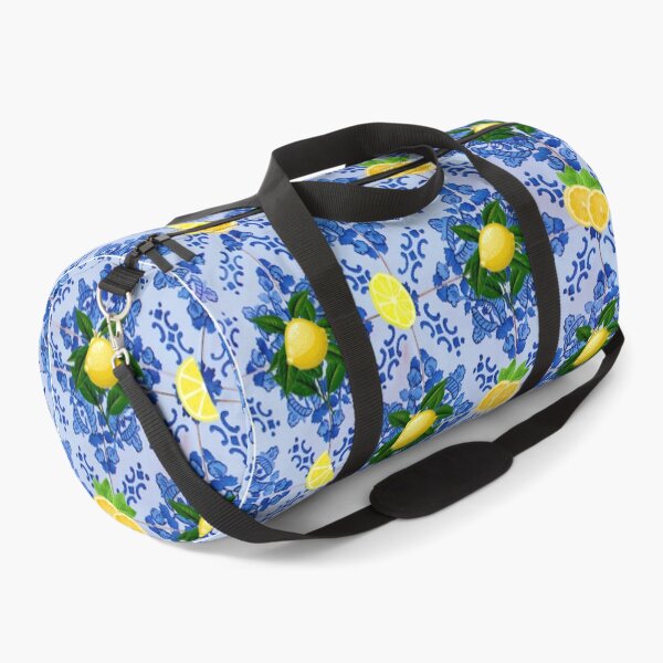 Item preview, Artistic Lemon on Blue Tile designed and sold by Amit khemani.
