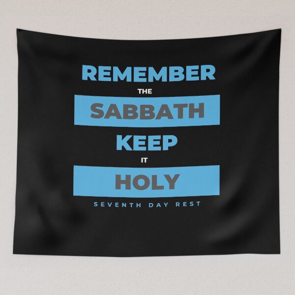 Item preview, 7th Day Rest, REMEMBER THE SABBATH. designed and sold by 7thDayRest74.