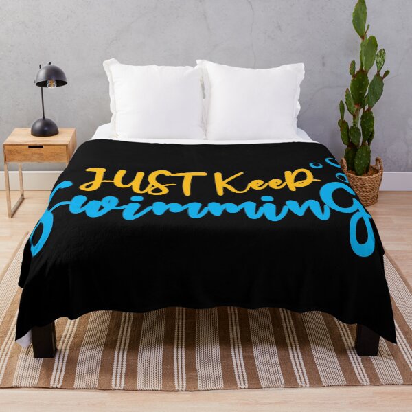 Item preview, Swimmer Quote|Just Keep Swimming designed and sold by yousseftalat2.