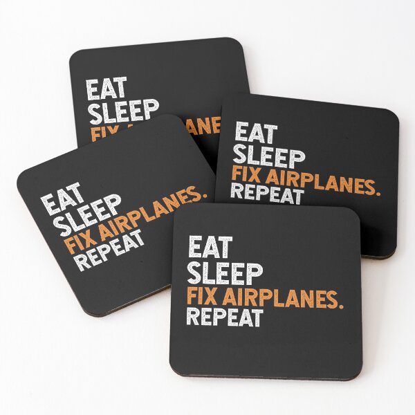 Item preview, Comer, dormir, arreglar aviones, repetir - Mecánico de aeronaves designed and sold by TeesYouWant.