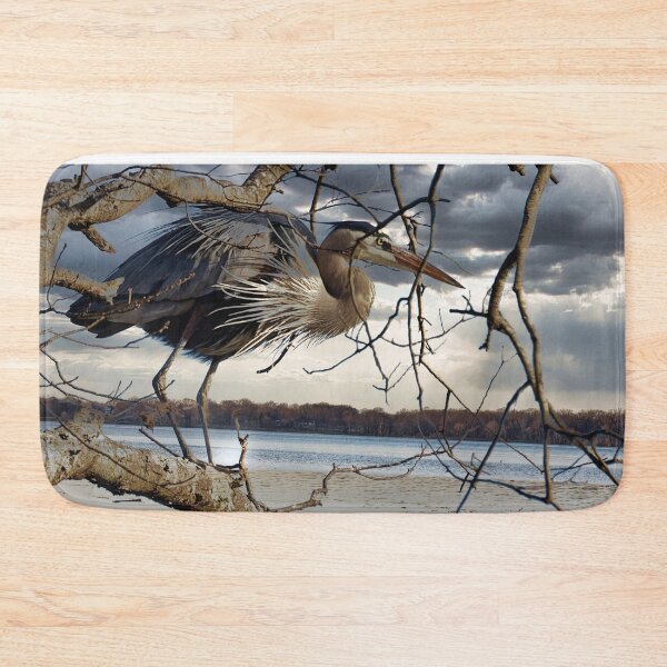 Item preview, Great Blue Herron in tree designed and sold by KDartisticeye.