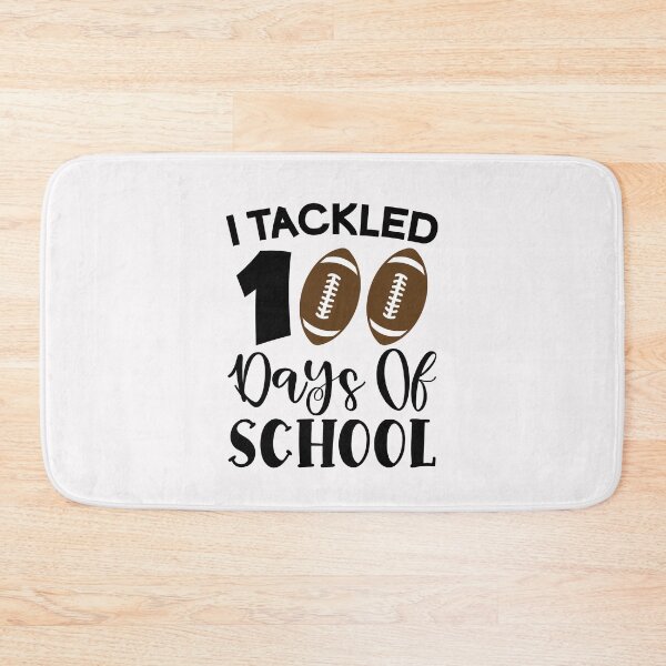 Item preview, I Tackled 100 Days Of School Football 100th Days Teacher Kids designed and sold by clothesy7.