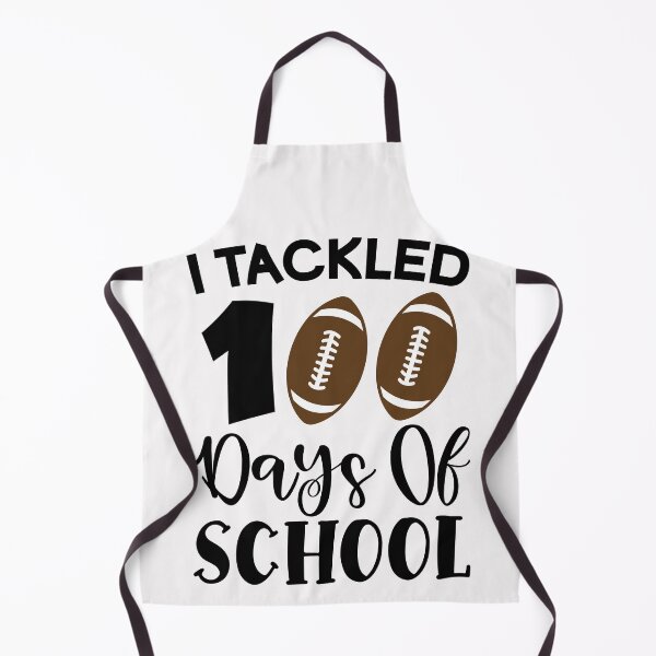Item preview, I Tackled 100 Days Of School Football 100th Days Teacher Kids designed and sold by clothesy7.