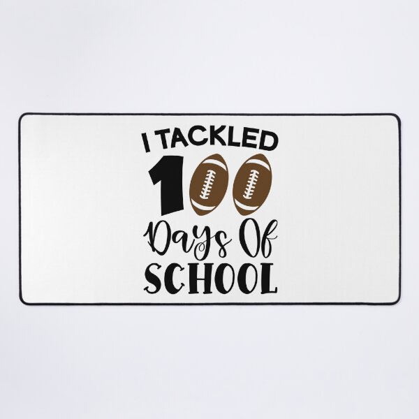 Item preview, I Tackled 100 Days Of School Football 100th Days Teacher Kids designed and sold by clothesy7.