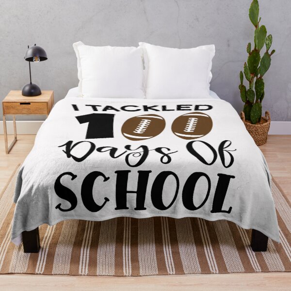 Item preview, I Tackled 100 Days Of School Football 100th Days Teacher Kids designed and sold by clothesy7.