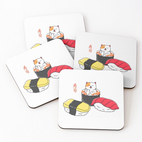 Item preview, Happy Cat Sushi designed and sold by Kimprut.
